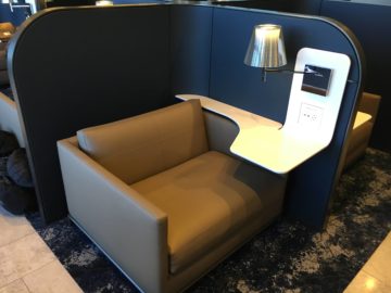 united polaris lounge los angeles kabine 4