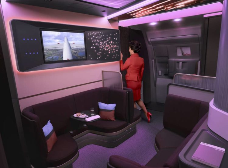 virgin atlantic neue upper class suite a350 copyright 1